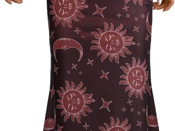 Women Mesh High Waisted Midi Mermaid Skirts Summer Casual Flowy Long Skirt