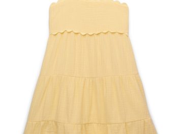 Tween Girls Cotton Tiered Tank Dress, Sizes 4-18