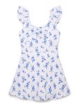 Tween Girls Flutter Sleeve Scooter Dress, Sizes 4-18